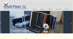 Desktop Screenshot of maypakinc.com
